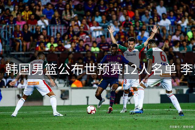 韩国男篮公布世预赛12人名单 李贤重等主力球员入选